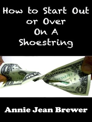 cover image of How to Start Out or Over on a Shoestring